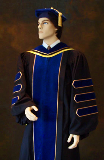 doctoral gown for phd